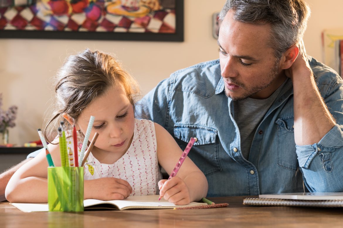 « Vas demander à papa ! »
