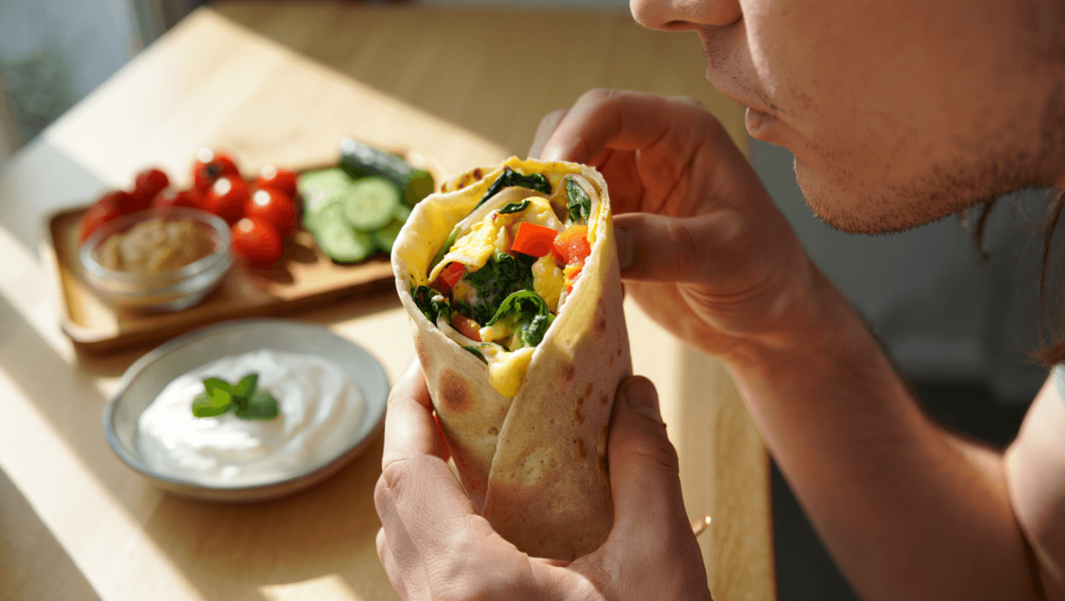 Le Wrap Omelette : ma version revisitée équilibrée et gourmande de diététicienne
