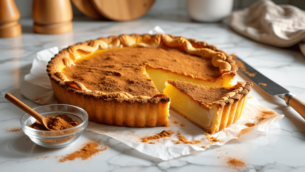 
L’ingrédient que ma grand-mère ajoute à la pâte à
tarte pour la rendre plus croustillante et légère

