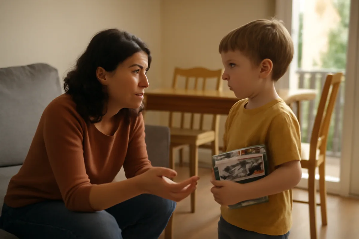 Remplacer les ordres par des demandes qui impliquent — Les formulations font souvent toute la différence. Une demande formulée de manière collaborative augmente la coopération et le sens des responsabilités chez l’enfant. Voici quelques tournures à tester qui invitent au choix