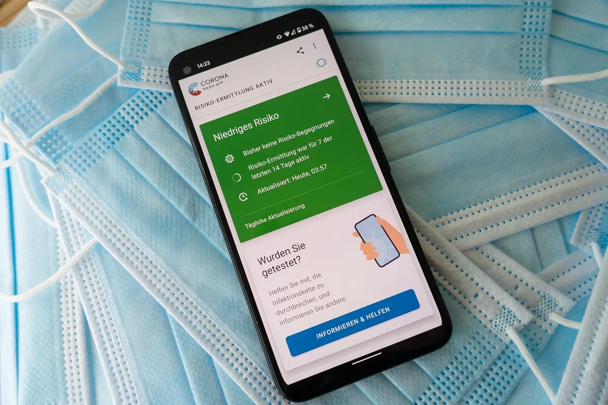 Vue d'une application de suivi du sommeil au réveil