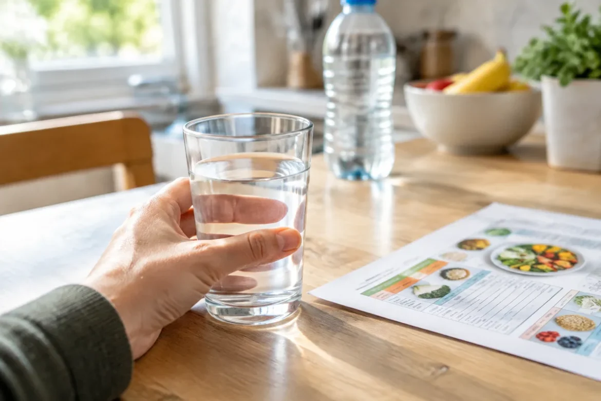 Classement des eaux minérales selon leur teneur en calcium