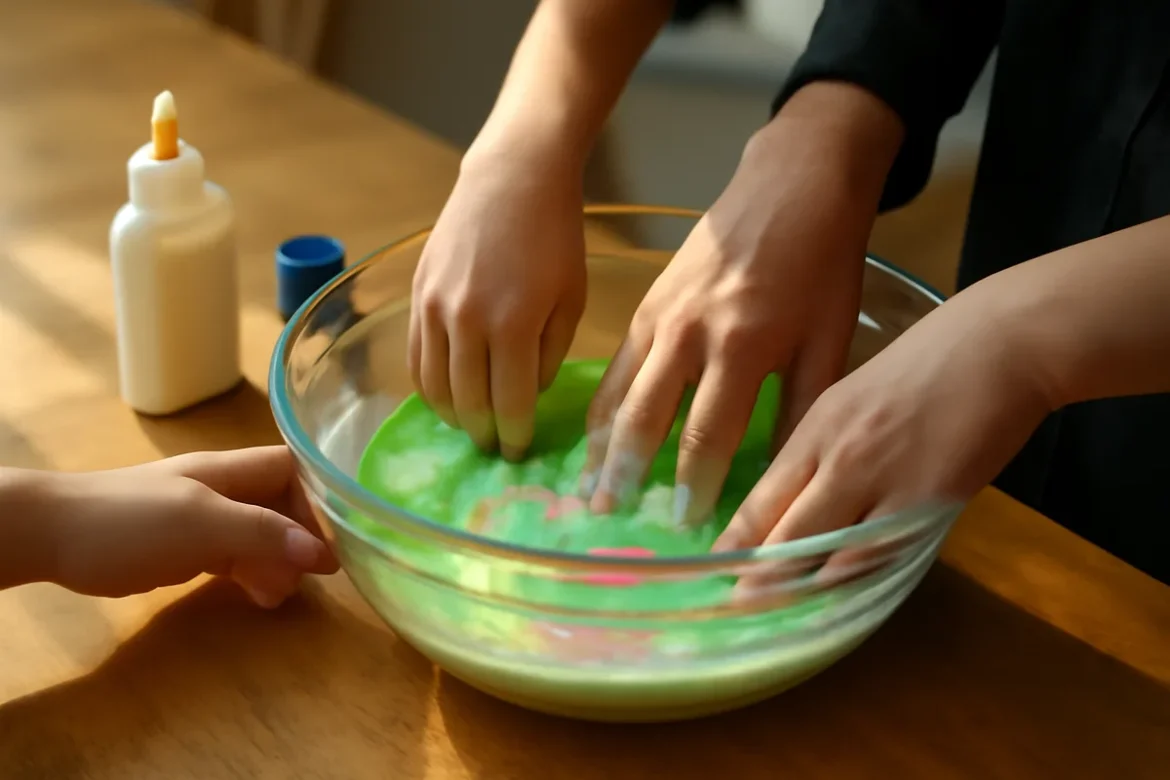 Comment faire du slime maison : la méthode simple de ma fille