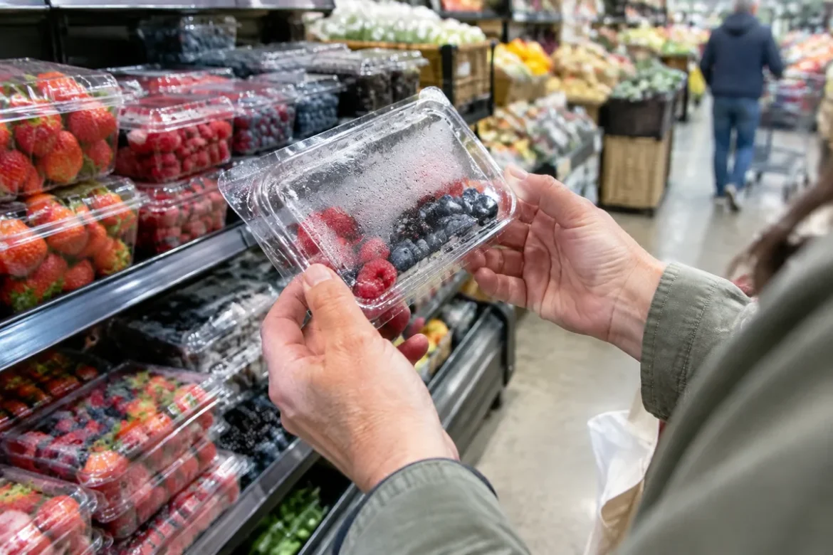 Comment repérer le signe d'alerte sur les framboises fraîches à éviter ?
